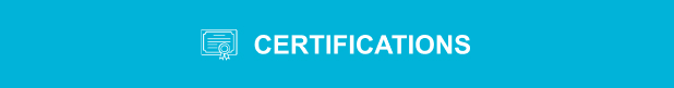 Certifications